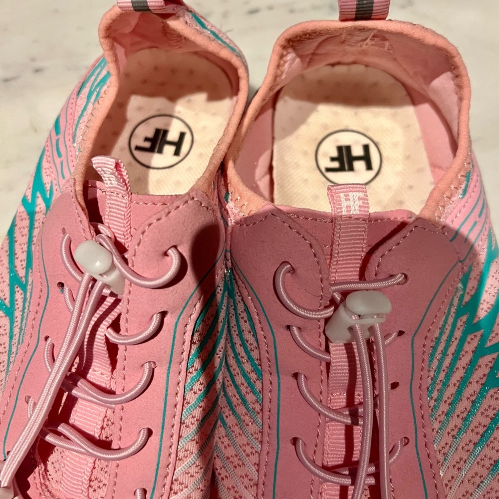 Hike Lorax Pro Non-Slip Barefoot Shoes Pink&Blue Womens 10/10.5 Mens 8/8.5 EU 41 - Picture 3 of 6